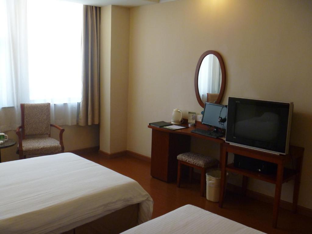 Greentree Inn Jiujiang Railway Station Business Hotel Cameră foto
