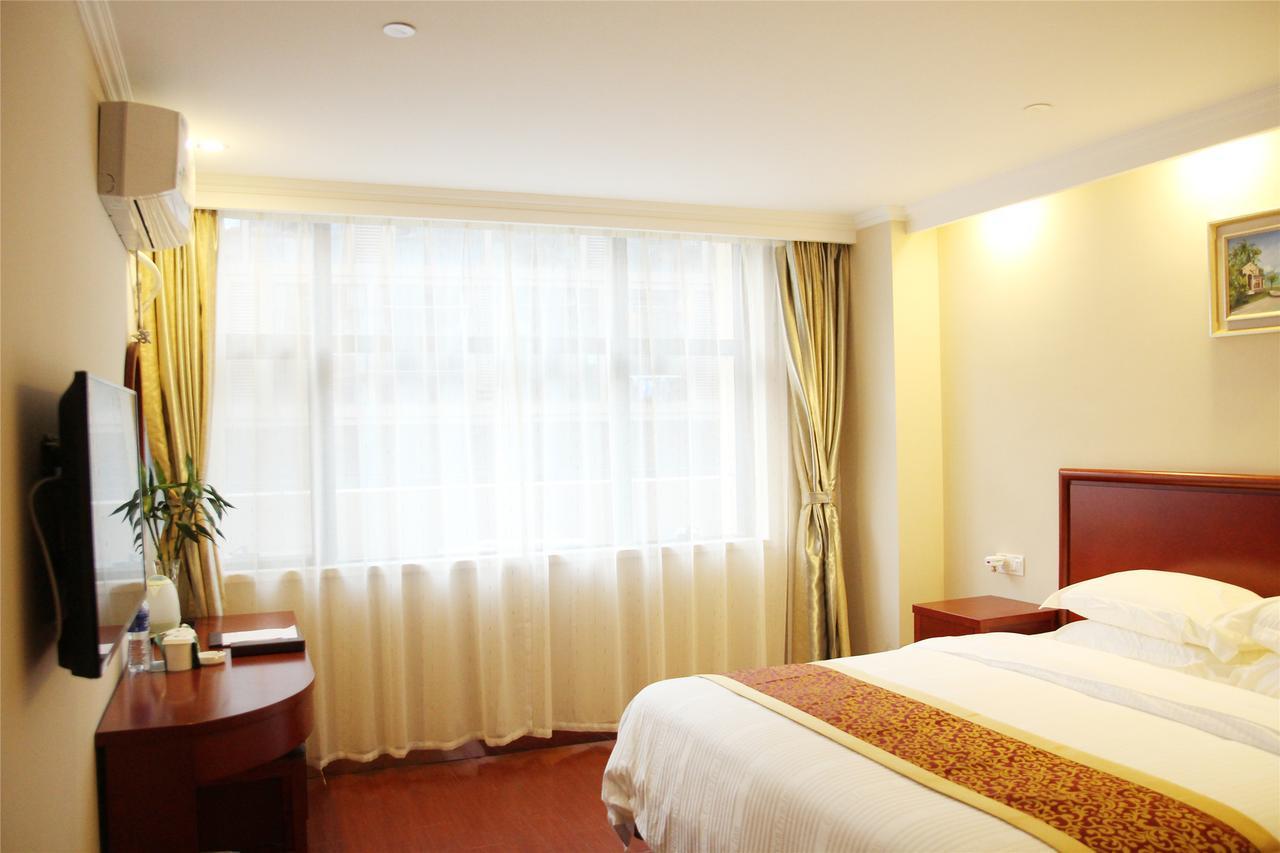 Greentree Inn Jiujiang Railway Station Business Hotel Exterior foto